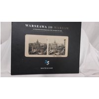 30 Sterioscope Cards Of Old Warsaw Published By White And Case Lawyers, With Cardboard Viewer Book