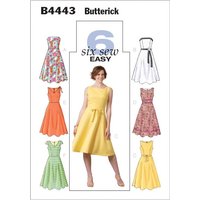 Butterick Sewing Pattern 4443 (FF) - Misses & Petite Dress 16-22 B4443FF 16-22