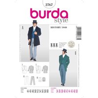 Burda Sewing Pattern 2767 - History Costume One Size X02767BURDA One Size
