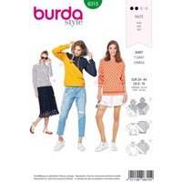 Burda Sewing Pattern 6315 - Misses Hoodie 8-18 X06315BURDA 8-18