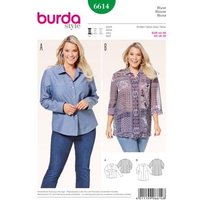 Burda Sewing Pattern 6614 - Blouse 18-30 X06614BURDA 18-30