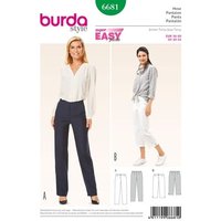 Burda Sewing Pattern 6681 - Women's Trousers 10-24 X06681BURDA 10-24