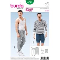 Burda Sewing Pattern 6719 - Men's Jogging Trousers X06719BURDA 36-46