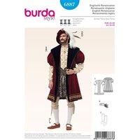 Burda Sewing Pattern 6887 - Historical Costumes 36-50 X06887BURDA 36 - 50 MAN