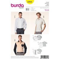 Burda Sewing Pattern 6931 - Menswear 34-50 X06931BURDA 34-50 Man