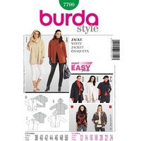 Burda Sewing Pattern 7700 - Jacket 12-24 X07700BURDA 12-24