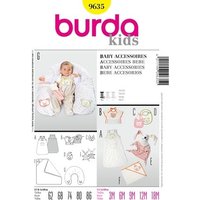 Burda Sewing Pattern 9635 - Baby Accessories One Size X09635BURDA One Size