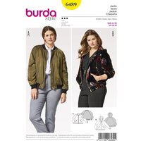 Burda Sewing Pattern Womenâs Hooded Jacket X06489BURDA 18-32