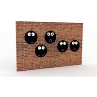 Outdoor Playground Emotions Chalkboards - Set of 5