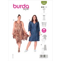 Burda Sewing Pattern 6036 - Dress 18-28 B6036 18-28