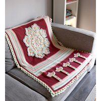 Bloomin' Summer Blanket CAL in WoolBox Imagine Classic & Lullaby DK Sweet Pea