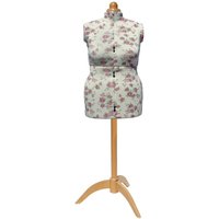 Sew Stylish Tailors Dummy Rosebuds Petite Multi Floral UK Dress Size 6-10