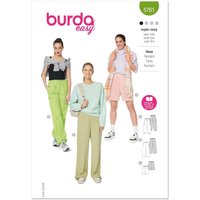 Burda Sewing Pattern 5761 (8-22) Misses' Cargo Trouser Pants  8-22 (34-48)