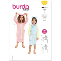 Burda Sewing Pattern 9219 (4-11) Children's Bathrobe  4-11 (104-146)
