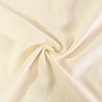 Washed Linen Blend Fabric Cream 136cm