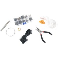 Abakhan Jewellery Finding Set with Tool Bronze 20.5 x 17.6 x 7.2cm