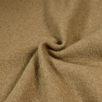 100% Boiled Wool Fabric Fawn 142cm