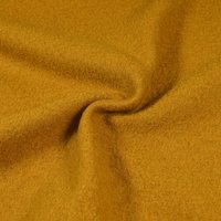 100% Boiled Wool Fabric Mustard 142cm