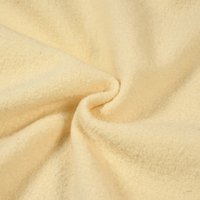 100% Boiled Wool Fabric Cream 142cm