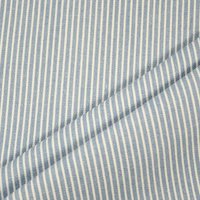 Yarn Dyed Stripe Denim Fabric Light 146cm