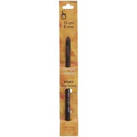 Pony Redwood Single-Ended Wooden Crochet Hook - 8.0mm (UK 0 - US L/11)