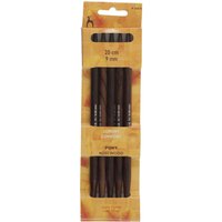 Pony Rosewood 20cm Double-Point Knitting Needles - Set of 5 - 20cm x 9mm (P36819)