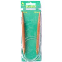 Pony Bamboo 80cm Fixed Circular Knitting Needles - 10.00mm (P67319)