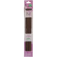 Pony Perfect 20cm Double-Pointed Wooden Knitting Needles - Set Of Five - 5.00mm (P42511)