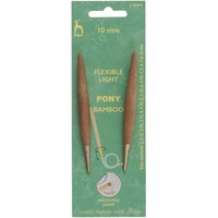 Pony Shanks Interchangeable Bamboo Circular Knitting Needles - 10.00mm (P57919)