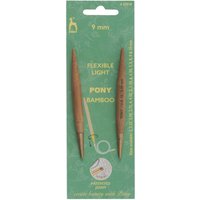 Pony Shanks Interchangeable Bamboo Circular Knitting Needles - 9.00mm (P57918)