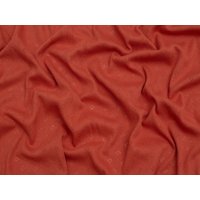 Minerva Core Range Pointelle Jersey Stretch Knit Fabric Rust